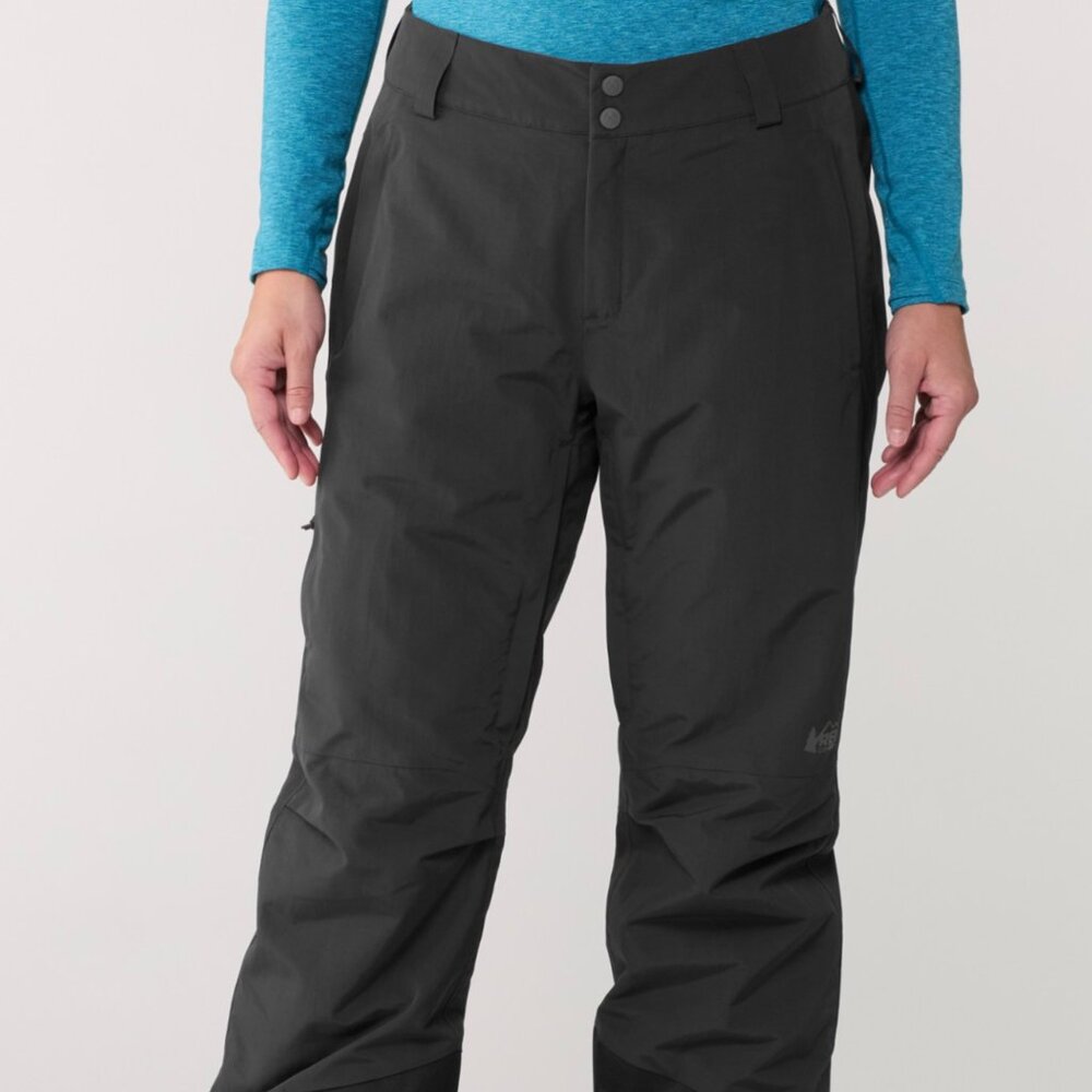 REI Powderbound Insulated Black Snow Pants - Women's XS